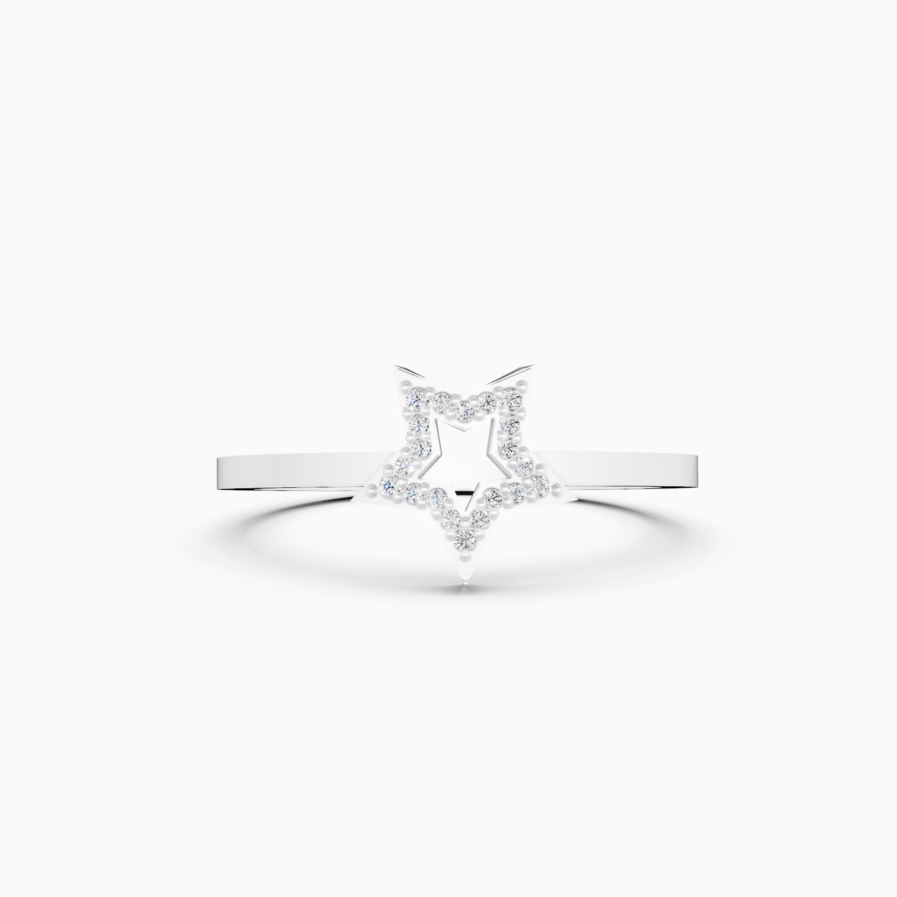 Star Glam With Diamond Ring